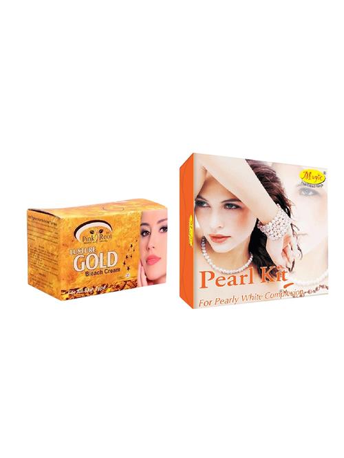 nature's essence pearl kit 180g, pink root gold bleach 250g - 15087176 - Very Small Image - 1