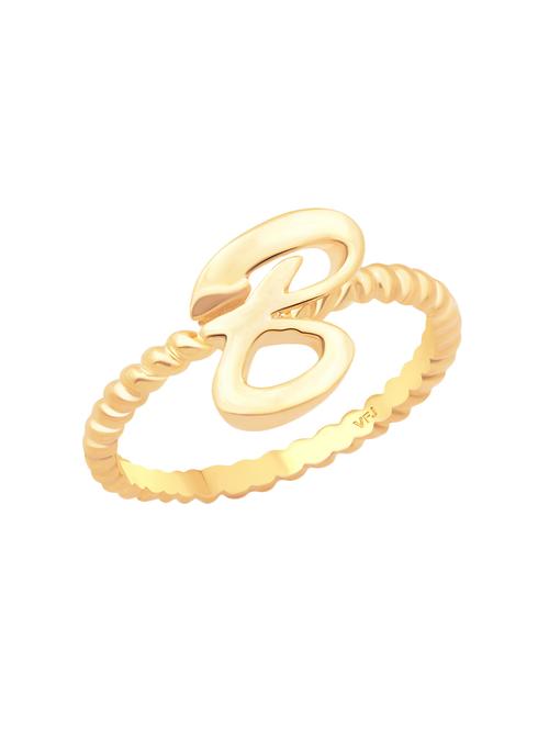 gold metal finger ring - 15088971 - Very Small Image - 1