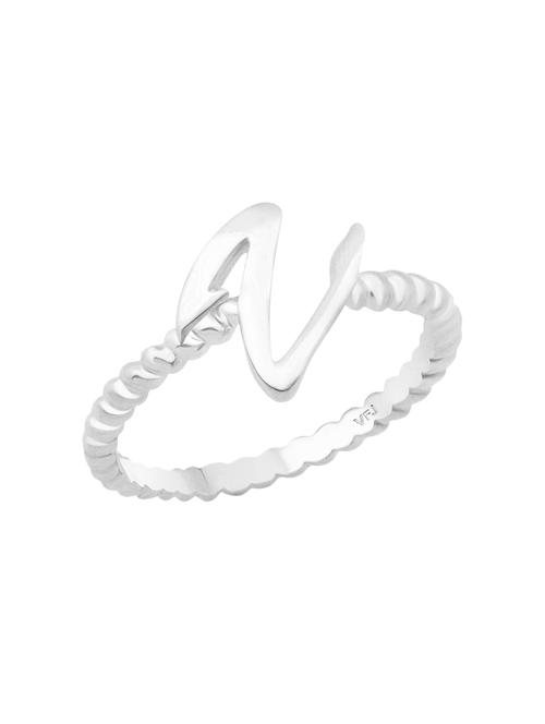 silver metal finger ring - 15088987 - Very Small Image - 1