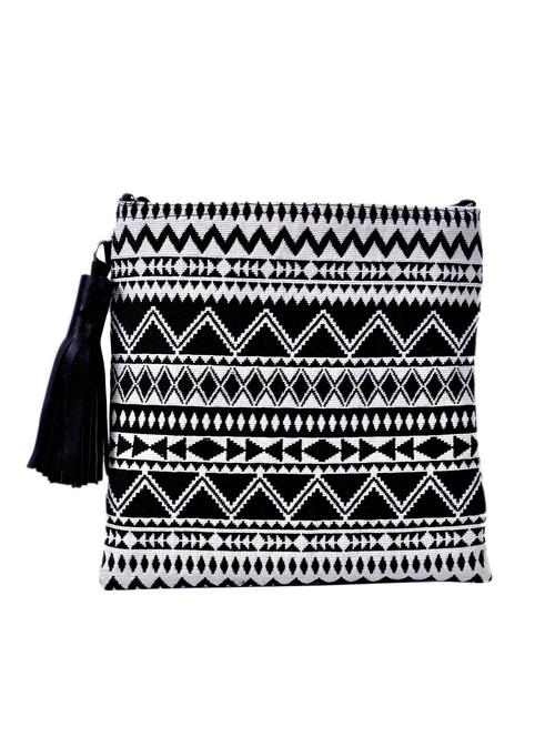 black canvas sling bag - 15090586 - Very Small Image - 1