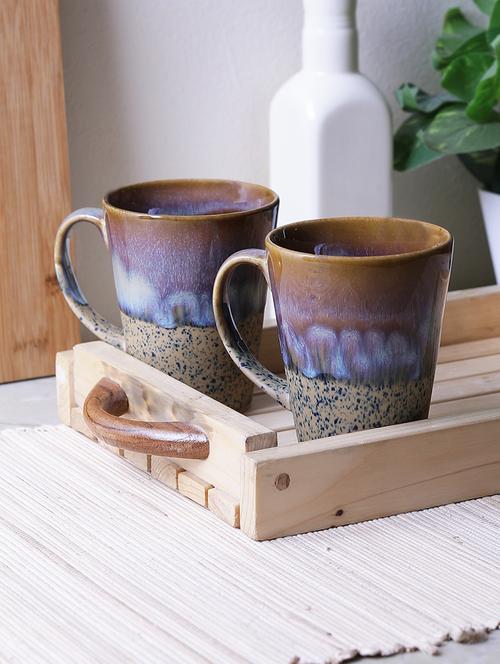 ceramic classic coffee mugs- multi colored mugs-set of 2 - 15090745 - Very Small Image - 1