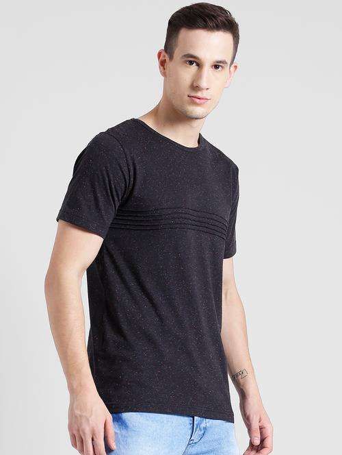 black cotton t-shirt - 15092310 - Very Small Image - 1