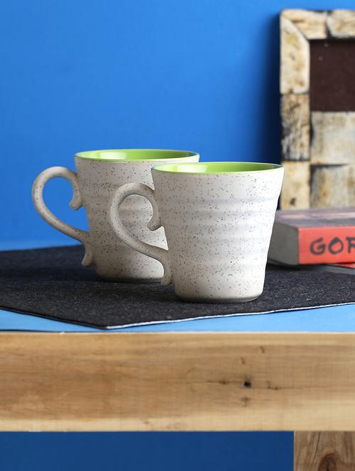 handmade ceramic mug - eco friendly drinkware -set of 2 - 15092452 - Very Small Image - 1
