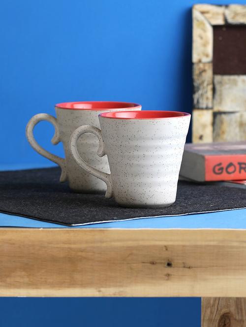 handmade ceramic mug - eco friendly drinkware -set of 2 - 15092456 - Very Small Image - 1