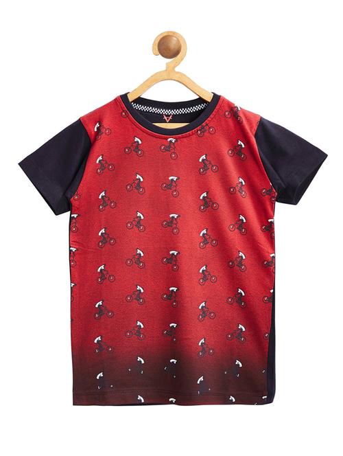 round neck quirky print t-shirt - 15093834 - Very Small Image - 1