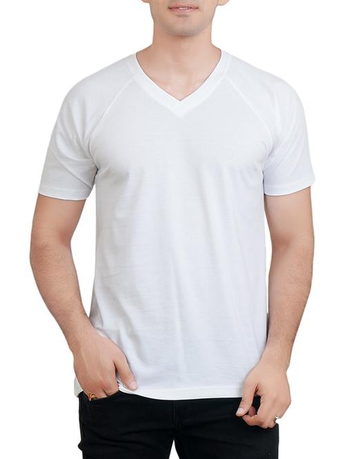 white cotton tshirt - 15094968 - Very Small Image - 1