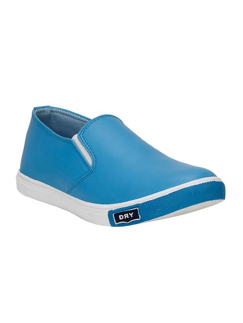 light blue leatherette casual slipon - 15101775 - Very Small Image - 1