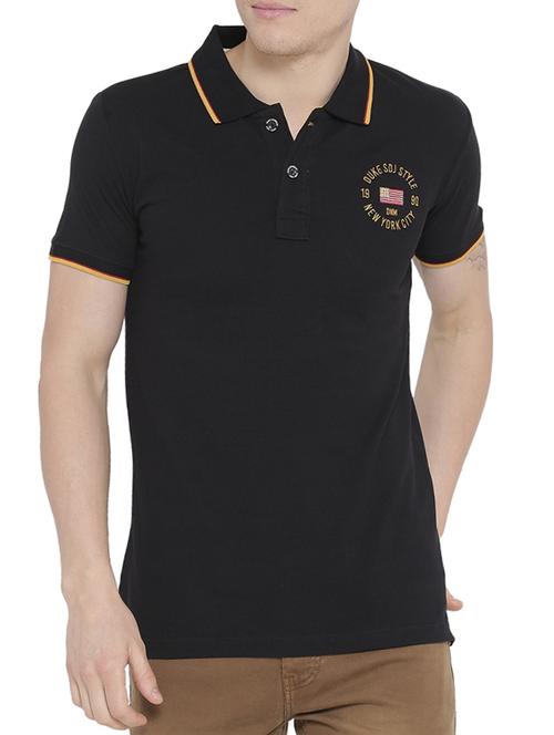 black cotton tshirt - 15102320 - Very Small Image - 1