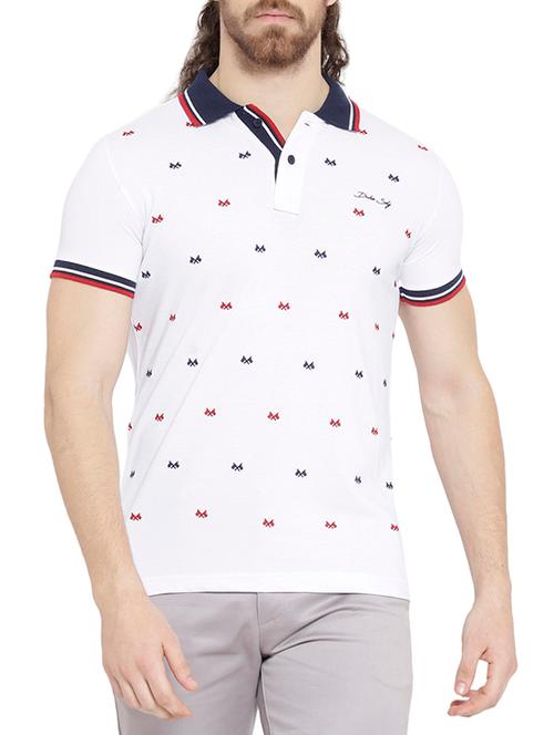 white cotton tshirt - 15102355 - Very Small Image - 1