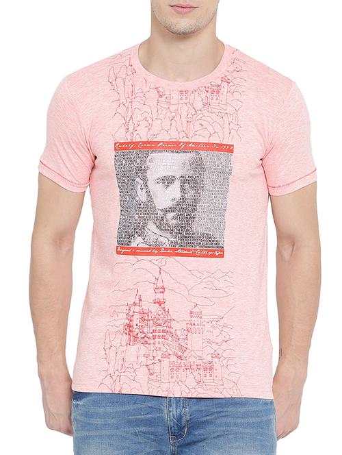 pink cotton tshirt - 15102366 - Very Small Image - 1