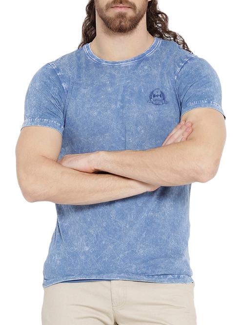 blue cotton tshirt - 15102374 - Very Small Image - 1