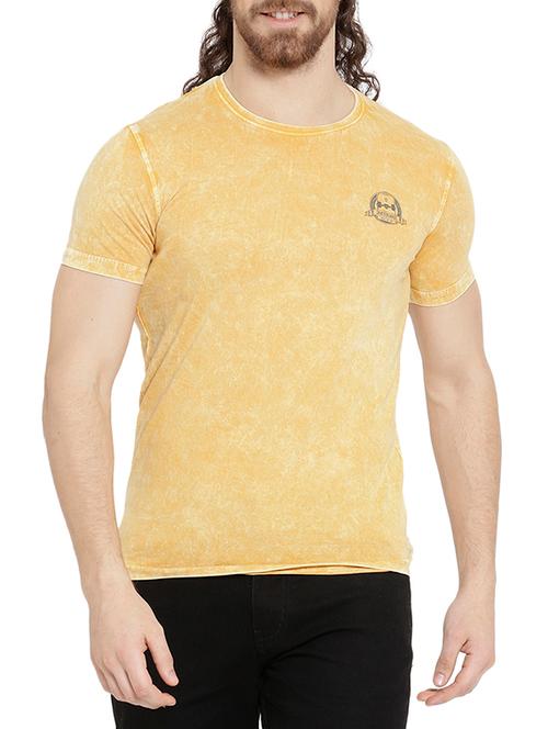 yellow cotton tshirt - 15102375 - Very Small Image - 1