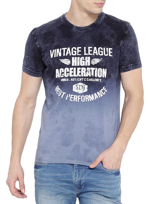 blue cotton tshirt - 15102378 - Very Small Image - 1