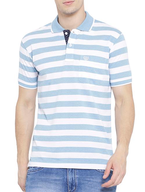 blue cotton tshirt - 15102384 - Very Small Image - 1