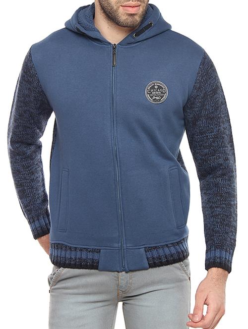 blue acrylic cardigan - 15102494 - Very Small Image - 1