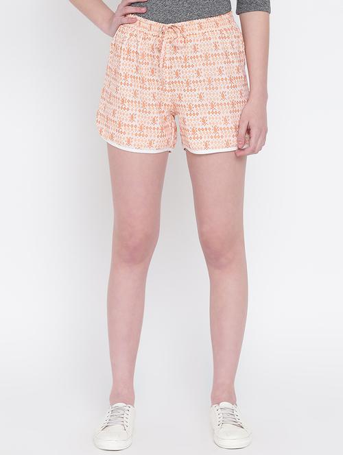 drawstring waist printed short - 15103952 - Very Small Image - 1