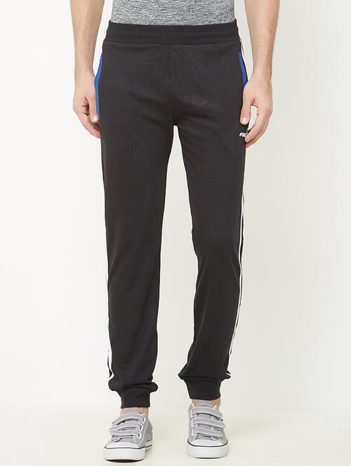 black cotton full length jogger - 15104304 - Very Small Image - 1