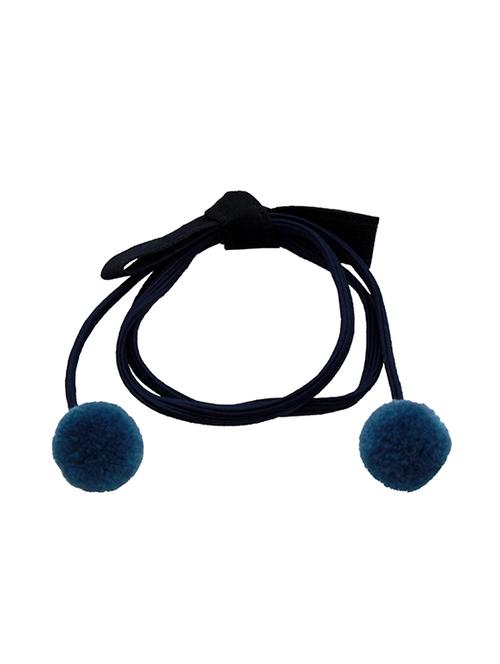 scrunchy with pompom - 15106347 - Very Small Image - 1