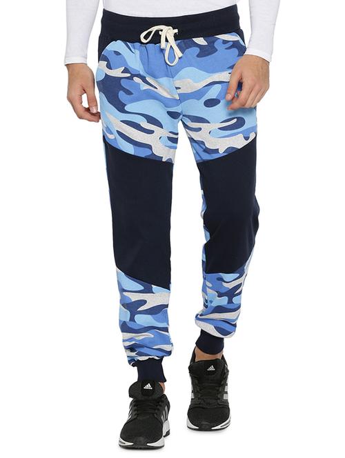 light blue cotton joggers - 15107530 - Very Small Image - 1