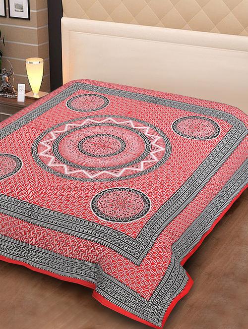 cotton double bedsheet without pillow covers - 15112637 - Very Small Image - 1