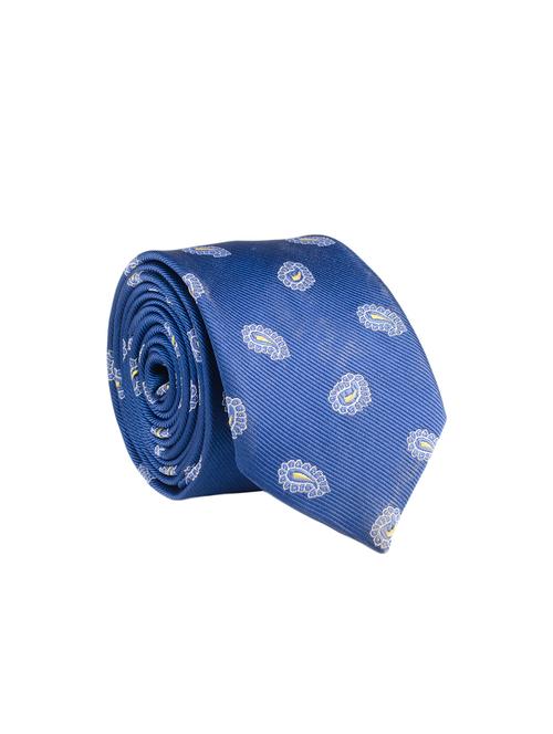 blue micro fiber tie - 15114547 - Very Small Image - 1