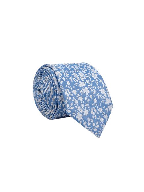 blue micro fiber tie - 15114554 - Very Small Image - 1