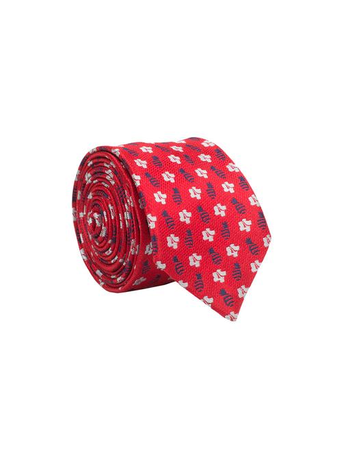 red micro fiber tie - 15114555 - Very Small Image - 1