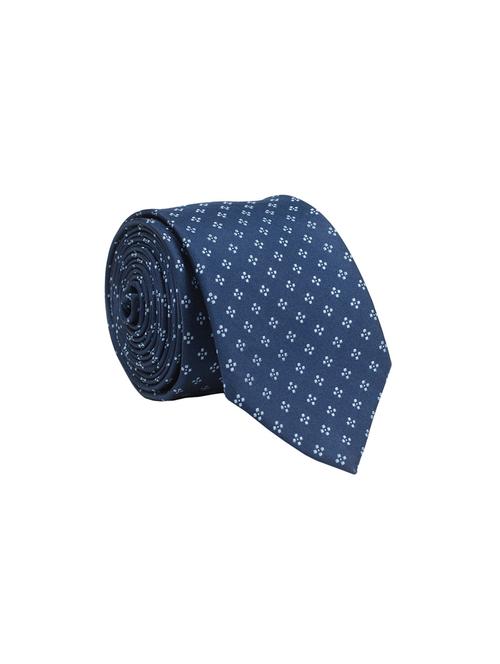 blue micro fiber tie - 15114568 - Very Small Image - 1