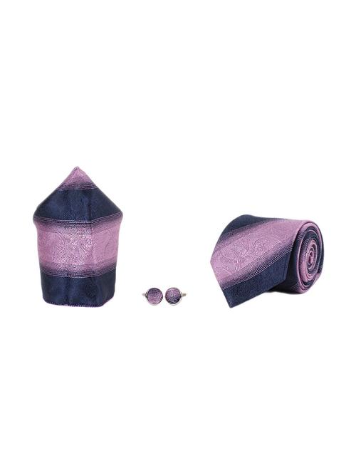 purple micro fiber tie - 15114593 - Very Small Image - 1