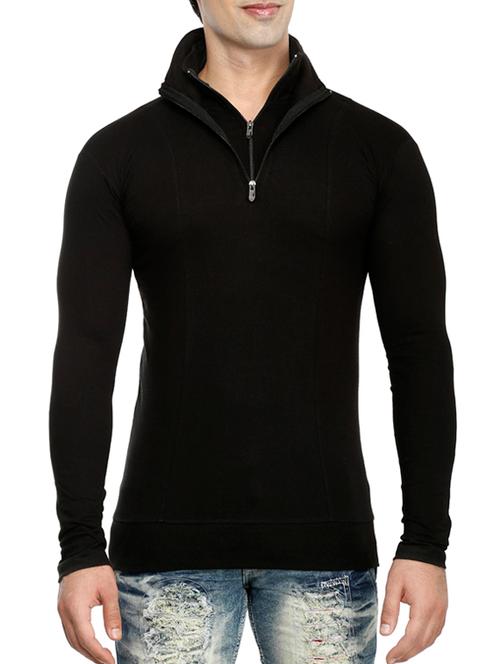 black cotton t-shirt - 15115274 - Very Small Image - 1