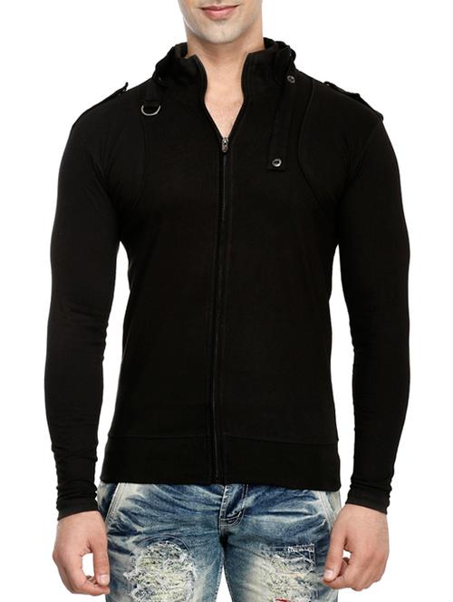 black cotton t-shirt - 15115294 - Very Small Image - 1