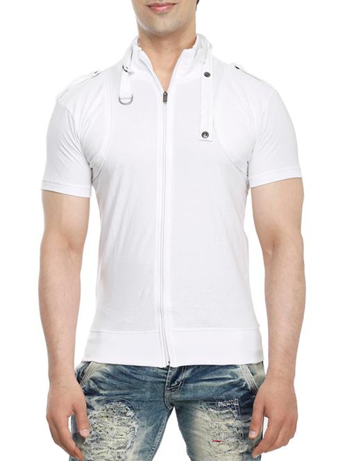 white cotton t-shirt - 15115302 - Very Small Image - 1
