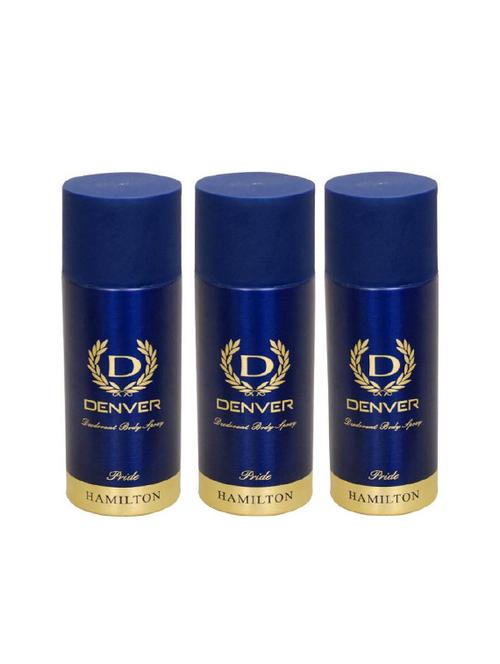 denver pride pack of 3 deodorant spray - for men - 15115322 - Very Small Image - 1