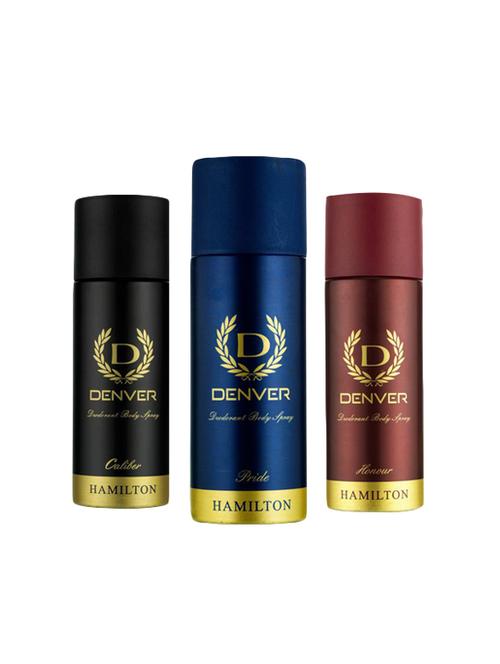denver caliber, pride and honour deo (pack of 3) - 15115327 - Very Small Image - 1