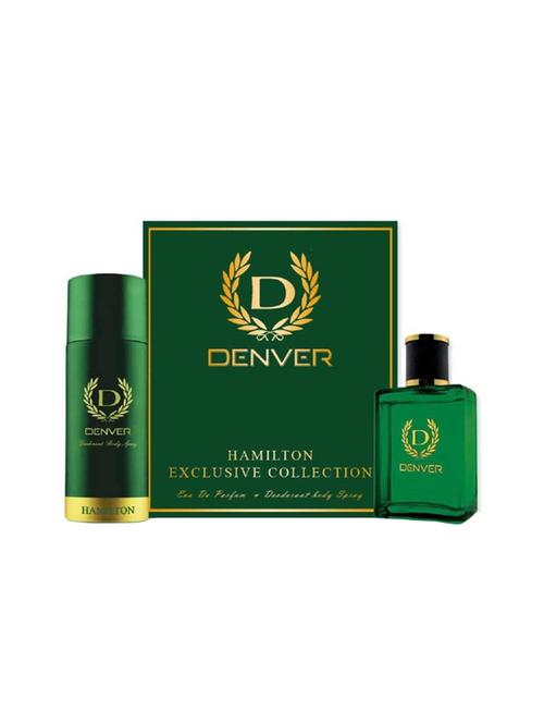 denver gift pack hamilton (deo + perfume) combo set - 15115331 - Very Small Image - 1