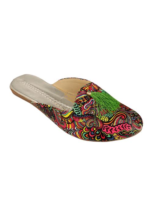 pink fabric mules sandals - 15116793 - Very Small Image - 1