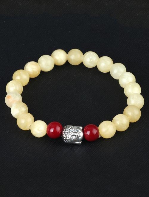 beige metal beaded bracelet - 15116858 - Very Small Image - 1