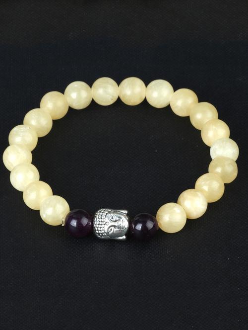 beige metal beaded bracelet - 15116859 - Very Small Image - 1