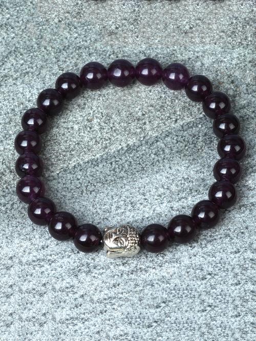 black metal beaded bracelet - 15116886 - Very Small Image - 1