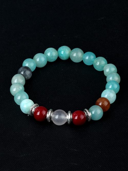 multi colored metal beaded bracelet - 15116925 - Very Small Image - 1