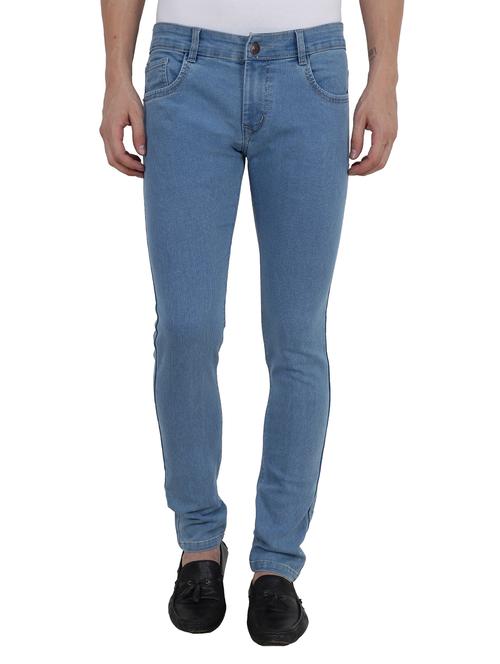 light blue denim plain jeans - 15117132 - Very Small Image - 1
