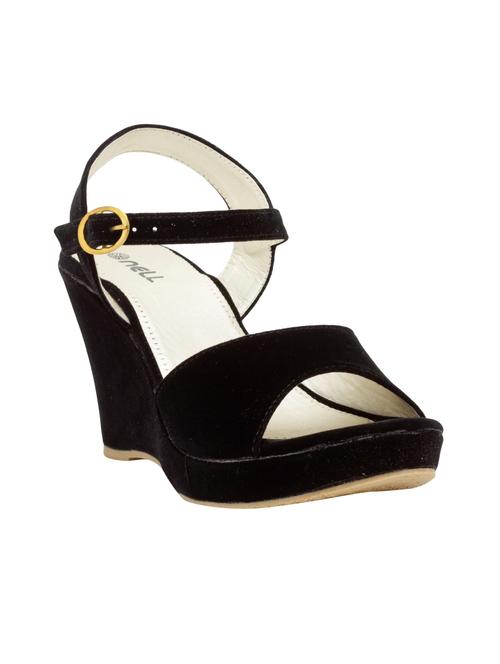 black ankle strap wedge - 15117308 - Very Small Image - 1