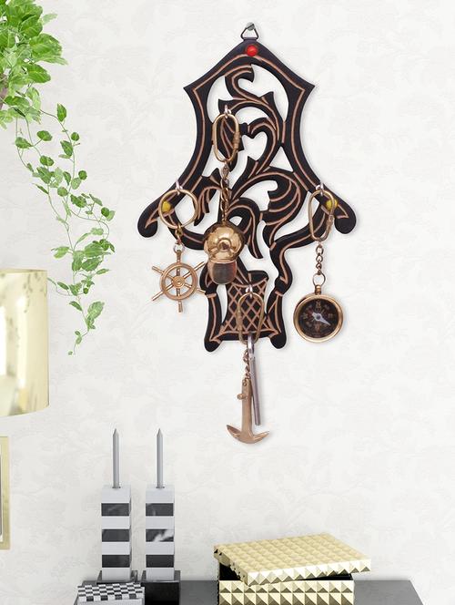 floral wall hanging key holder - 15117794 - Very Small Image - 1