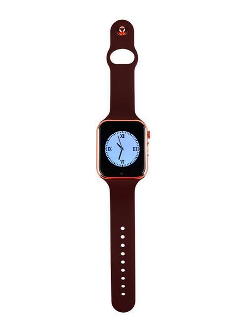 jm new a1 brown colour smart watche with sim/sd card support - 15118717 - Very Small Image - 1