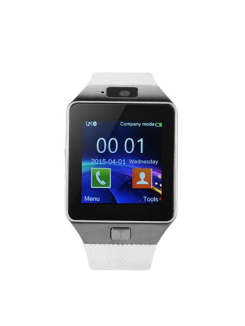 jm new dz09 black colour smart watche with sim/sd card support - 15118723 - Very Small Image - 1