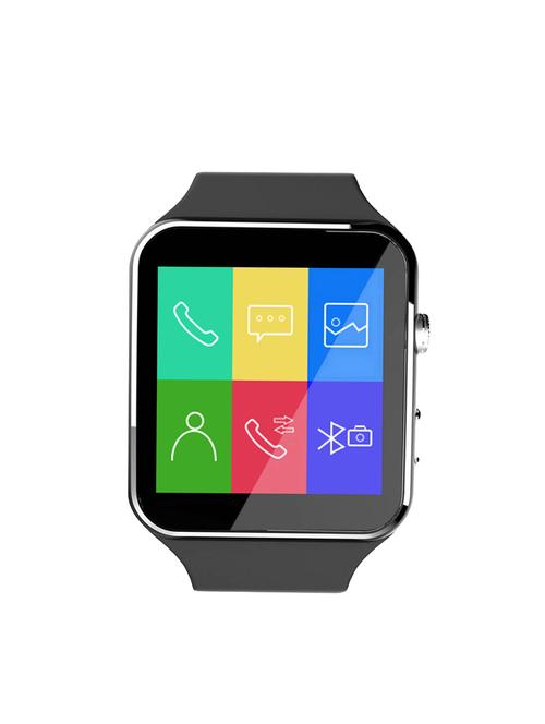 jm new x6 white smart watch with crue glass - 15118731 - Very Small Image - 1
