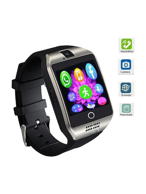 jm q18 passometer smart watch with touch screen camera tf card bluetooth smart watch for android ios phone - 15118759 - Very Small Image - 1