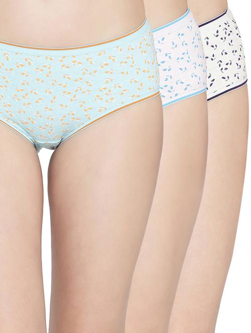 set of 3 multicolored hipster panty - 15119240 - Very Small Image - 1