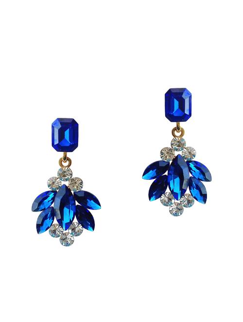 blue metal earring - 15122675 - Very Small Image - 1