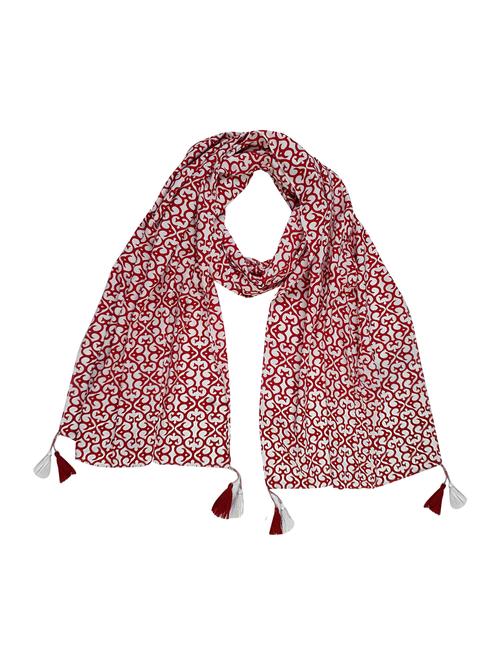 printed crepe stole - 15124426 - Very Small Image - 1